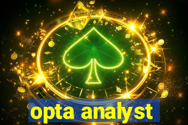 opta analyst